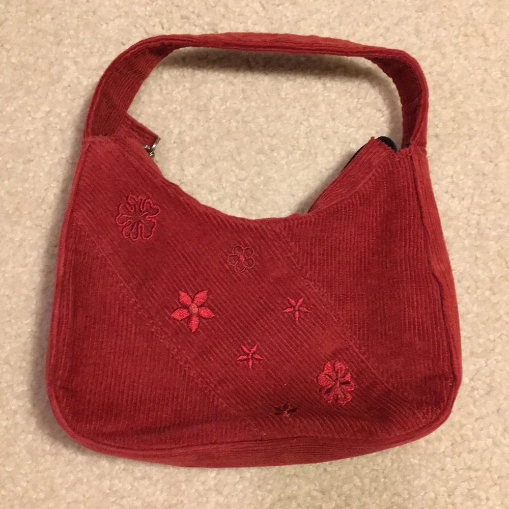 EUC Gap corduroy dress with matching purse